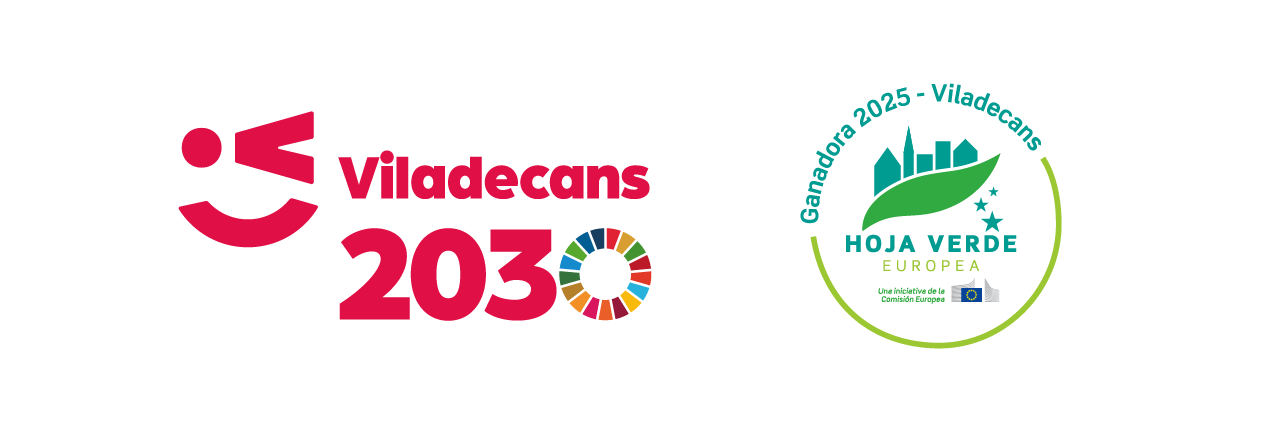 Logotipo Viladecans y Hoja Verde
